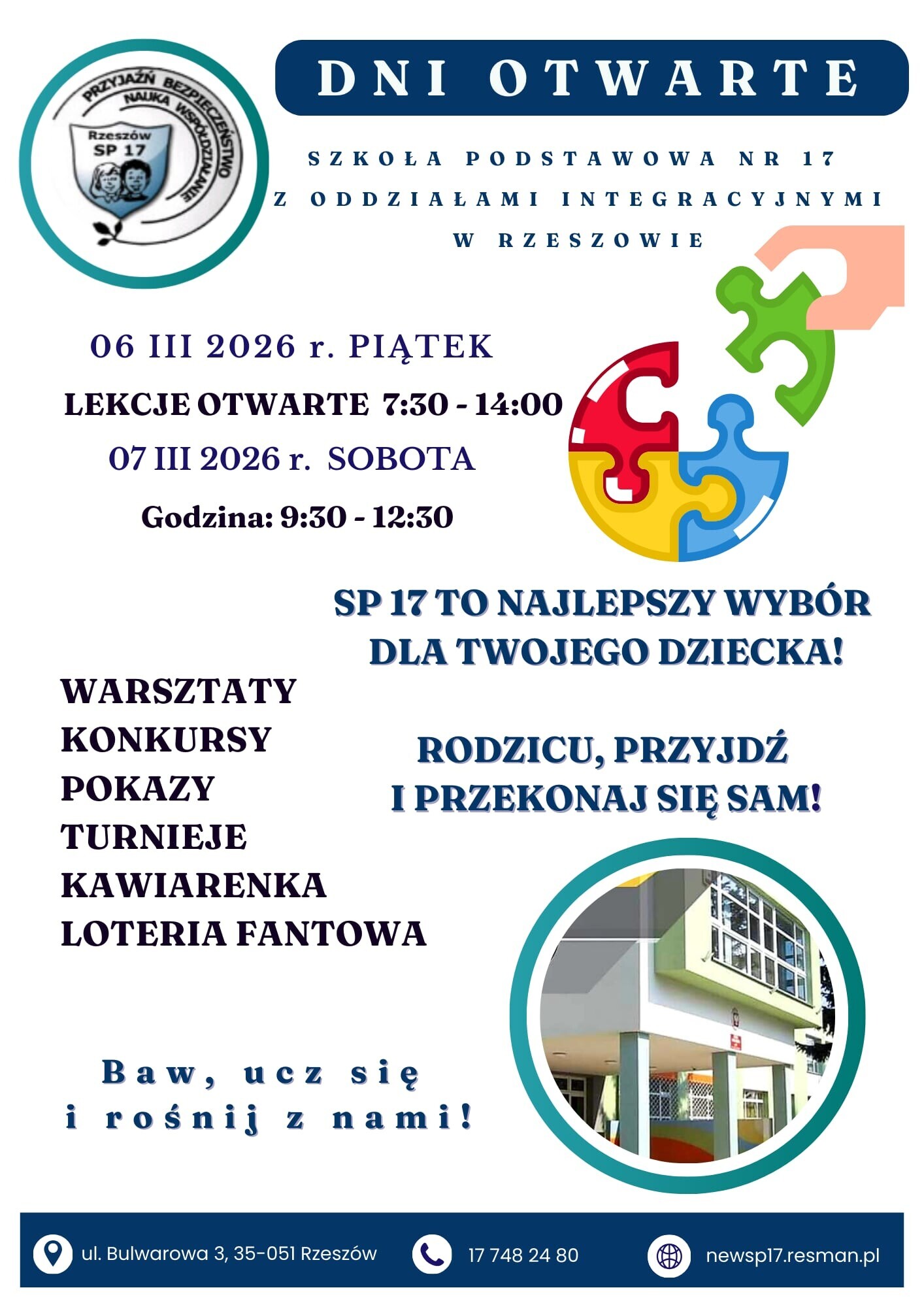 Dni Otwarte Szkoły 2026 PLAKAT